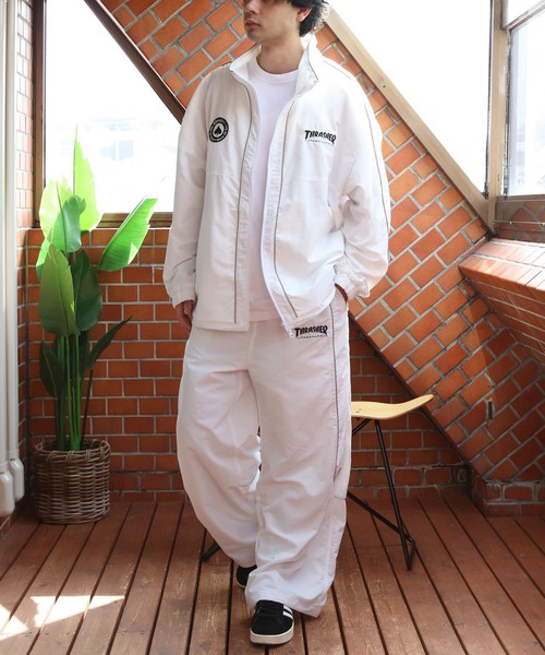 THRASHER（スラッシャー）の「THRASHER ナイロンタスラン（ブルゾン・メンズ・ブラック×ブルー/ホワイト系その他・MEDIUM/X-LARGE/LARGE）」の20枚目の写真