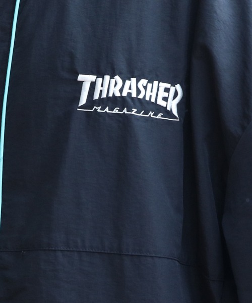 THRASHER（スラッシャー）の「THRASHER ナイロンタスラン（ブルゾン・メンズ・ブラック×ブルー/ホワイト系その他・MEDIUM/X-LARGE/LARGE）」の15枚目の写真