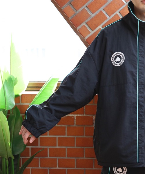 THRASHER（スラッシャー）の「THRASHER ナイロンタスラン（ブルゾン・メンズ・ブラック×ブルー/ホワイト系その他・MEDIUM/X-LARGE/LARGE）」の6枚目の写真