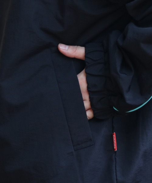 THRASHER（スラッシャー）の「THRASHER ナイロンタスラン（ブルゾン・メンズ・ブラック×ブルー/ホワイト系その他・MEDIUM/X-LARGE/LARGE）」の8枚目の写真