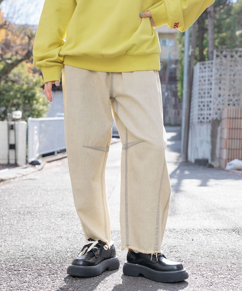 niko and...（ニコアンド）の「イージーパンツ（その他パンツ・レディース・オフホワイト・MEDIUM）」の5枚目の写真