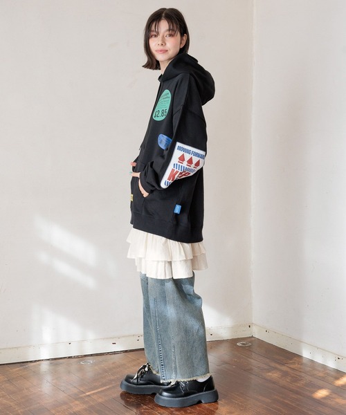 niko and...（ニコアンド）の「イージーパンツ（その他パンツ・レディース・オフホワイト・MEDIUM）」の8枚目の写真
