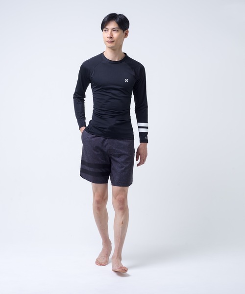 Hurley/ハーレー】ラッシュガード 水着 UPF50+ 吸汗速乾