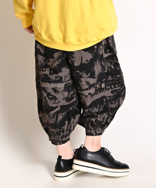 MARAI(マーライ)の「プリント バルーンパンツ ワイドパンツ ルーズシルエット(その他パンツ・レディース・B/A・FREE)」の14枚目の写真