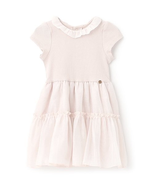 petit main（プティマイン）の「【リンク】オーガンジーワンピース(キッズ)（ワンピース・キッズ・ライトピンク/ライトブルー・90cm/80ｃｍ/110cm/100cm/120cm/130cm）」の13枚目の写真