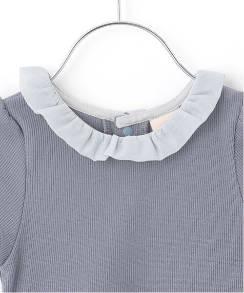 petit main（プティマイン）の「【リンク】オーガンジーワンピース(キッズ)（ワンピース・キッズ・ライトピンク/ライトブルー・90cm/80ｃｍ/110cm/100cm/120cm/130cm）」の3枚目の写真