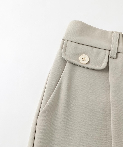 aimoha(アイモハ)の「ワイドタックスラックスパンツ(スラックス・メンズ・ブラック/チョコ/ライトベージュ/ベージュ・LARGE/MEDIUM)」の9枚目の写真
