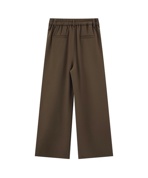 aimoha(アイモハ)の「ワイドタックスラックスパンツ(スラックス・メンズ・ブラック/チョコ/ライトベージュ/ベージュ・LARGE/MEDIUM)」の14枚目の写真