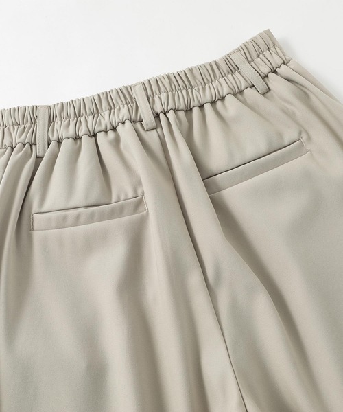 aimoha(アイモハ)の「ワイドタックスラックスパンツ(スラックス・メンズ・ブラック/チョコ/ライトベージュ/ベージュ・LARGE/MEDIUM)」の8枚目の写真