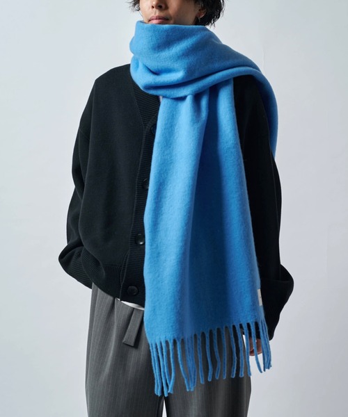 ソフトタッチボリュームロングカラーマフラー（マフラー）｜Lui's