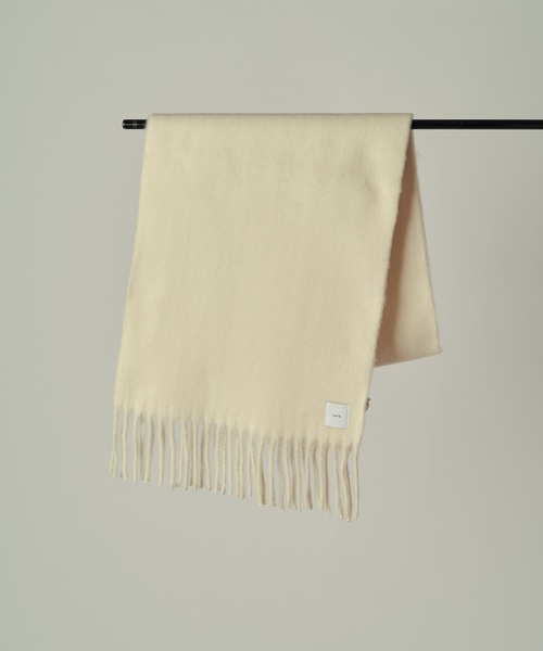 Lui's(ルイス)の「ソフトタッチボリュームロングカラーマフラー(マフラー・メンズ・ブルー/ホワイト/グレー/ブラック・FREE)」の20枚目の写真