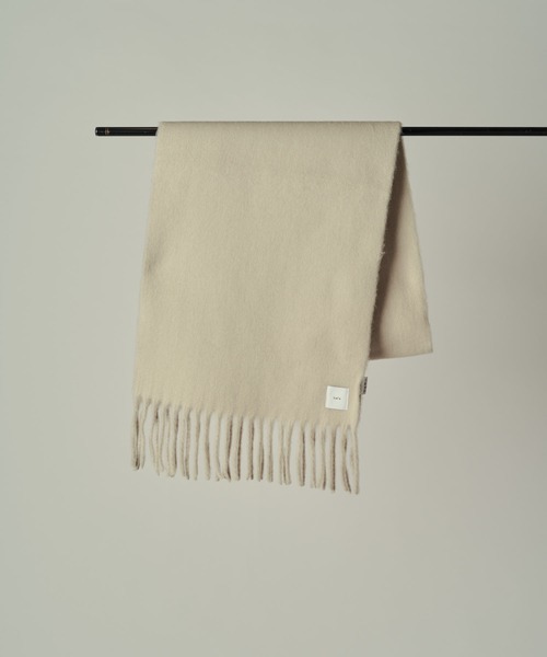 Lui's(ルイス)の「ソフトタッチボリュームロングカラーマフラー(マフラー・メンズ・ブルー/ホワイト/グレー/ブラック・FREE)」の22枚目の写真