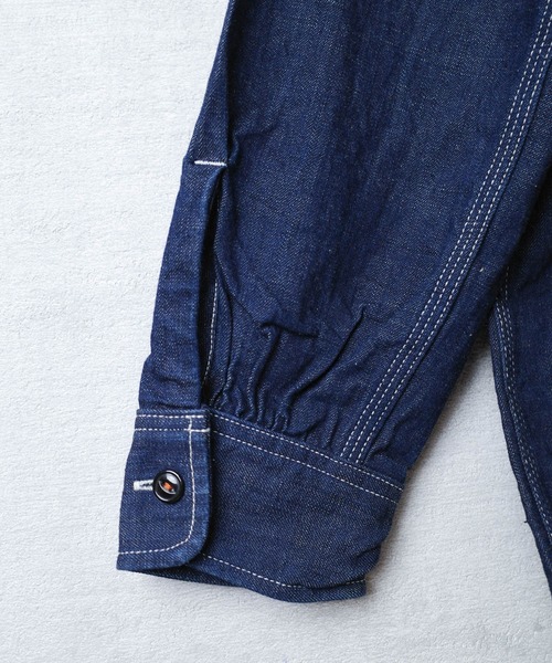 KATO`（カトー）の「【KATO'/カトー】3ST WORK SHIRTS ライトオンス 8oz ミリタリー デニム シャツ KS007OW（シャツ/ブラウス・メンズ・ワンウォッシュ・SMALL/MEDIUM）」の10枚目の写真