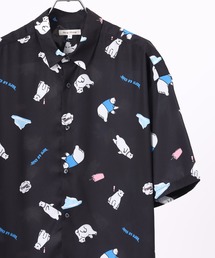 Candy Fantasy（キャンディーファンタジー）の「総柄 アニマルプリント S/Sシャツ（シャツ/ブラウス）」