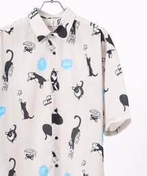 Candy Fantasy（キャンディーファンタジー）の「総柄 アニマルプリント S/Sシャツ（シャツ/ブラウス）」