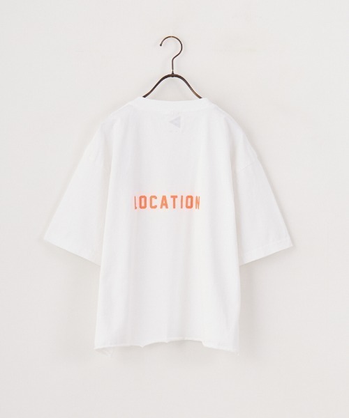 FUNG（ファング）の「[FUNG/ファング] VACATION カットオフ プリントＴシャツ（Tシャツ/カットソー・レディース・ホワイト・M）」の3枚目の写真