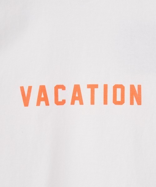 FUNG（ファング）の「[FUNG/ファング] VACATION カットオフ プリントＴシャツ（Tシャツ/カットソー・レディース・ホワイト・M）」の6枚目の写真