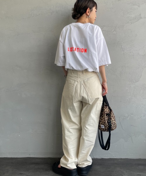 FUNG（ファング）の「[FUNG/ファング] VACATION カットオフ プリントＴシャツ（Tシャツ/カットソー・レディース・ホワイト・M）」の20枚目の写真