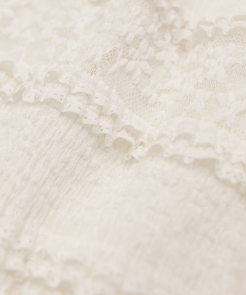 CLETTE(クレット)の「フリルレースナロースカート(スカート・レディース・ブラック/アイボリー・4L/3L/LL)」の16枚目の写真