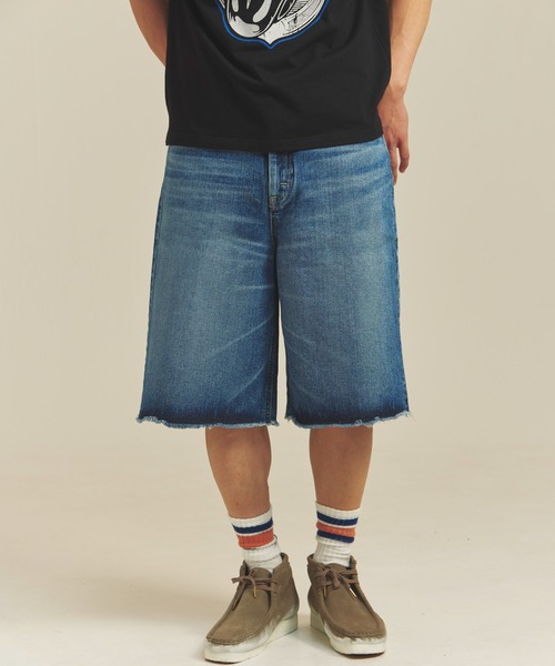 LEE-RIDER WIDE SHORTS（デニムパンツ）｜Lee（リー）の