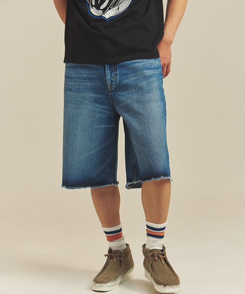 セール】LEE-RIDER WIDE SHORTS（デニムパンツ）｜Lee（リー）の