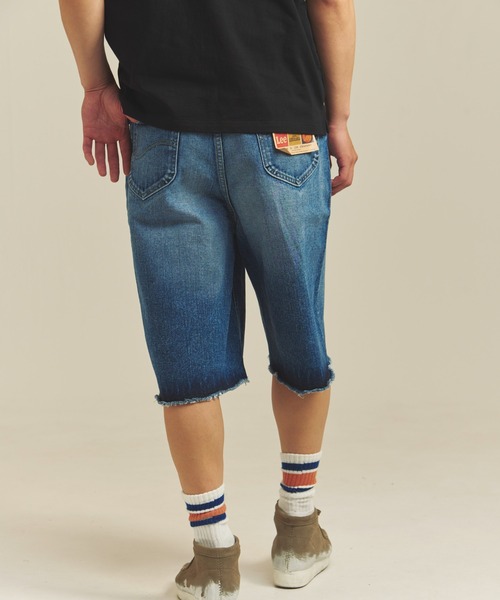 パンツ BEAMS Lee / RIDER WIDE SHORTS セール】LEE-RIDER WIDE SHORTS（デニムパンツ）｜Lee（リー）の