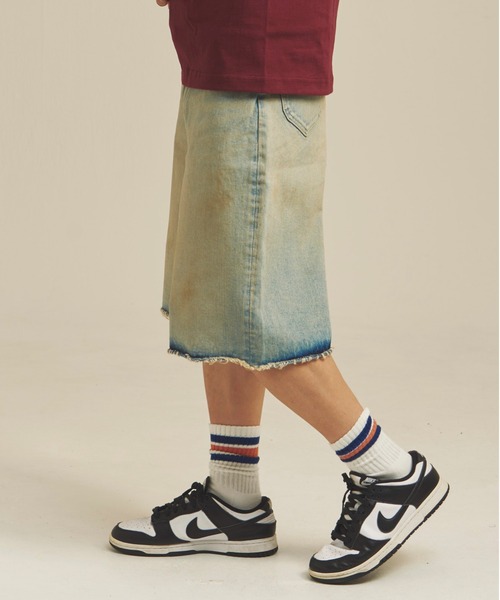 LEE-RIDER WIDE SHORTS（デニムパンツ）｜Lee（リー）の