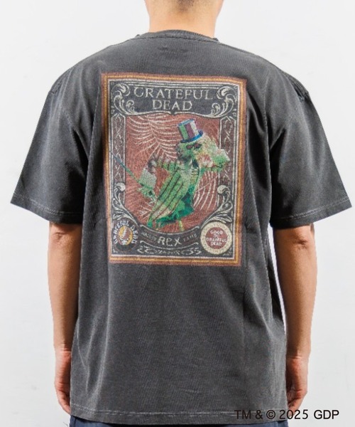 Grateful Dead(グレイトフルデッド)の「RIVER SIDE CULTURE/GRATEFUL DEAD×RSC(グレイトフルデッド) SKULL ROCK Tシャツ (M4)(Tシャツ/カットソー・メンズ・チャコールグレー/ホワイト・X-LARGE/LARGE/MEDIUM)」の1枚目の写真