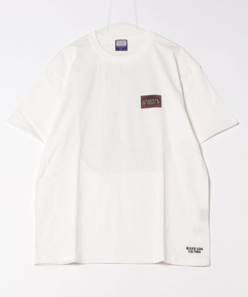 Grateful Dead(グレイトフルデッド)の「RIVER SIDE CULTURE/GRATEFUL DEAD×RSC(グレイトフルデッド) SKULL ROCK Tシャツ (M4)(Tシャツ/カットソー・メンズ・チャコールグレー/ホワイト・X-LARGE/LARGE/MEDIUM)」の10枚目の写真