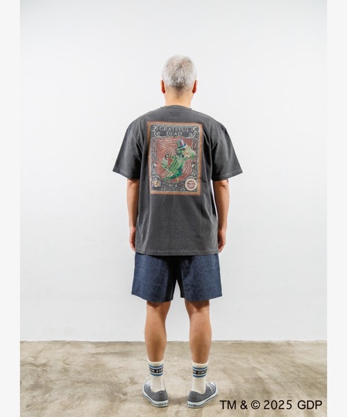 Grateful Dead(グレイトフルデッド)の「RIVER SIDE CULTURE/GRATEFUL DEAD×RSC(グレイトフルデッド) SKULL ROCK Tシャツ (M4)(Tシャツ/カットソー・メンズ・チャコールグレー/ホワイト・X-LARGE/LARGE/MEDIUM)」の8枚目の写真