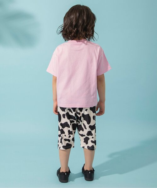 BREEZE(ブリーズ)の「ビッグロゴ半袖Tシャツ(Tシャツ/カットソー・キッズ・ライム/ピンク/オフホワイト/チャコール・140/130/120/110/100/90/80)」の22枚目の写真