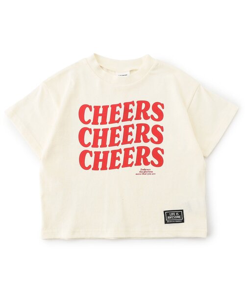 BREEZE（ブリーズ）の「ビッグロゴ半袖Tシャツ（Tシャツ/カットソー・キッズ・ライム/ピンク/オフホワイト/チャコール・140/130/120/110/100/90/80）」の17枚目の写真