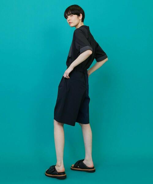 FRAPBOIS（フラボア）の「ボーダーサッカー シャツ（シャツ/ブラウス・レディース・カーキ/ブラック・1/2）」の12枚目の写真