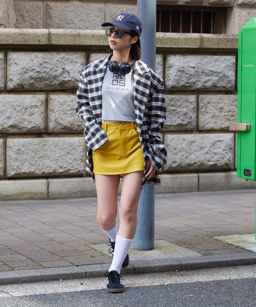 DURAS(デュラス)の「チェックダブルジャケット(テーラードジャケット・レディース・ブラック×ホワイト・FREE)」の9枚目の写真