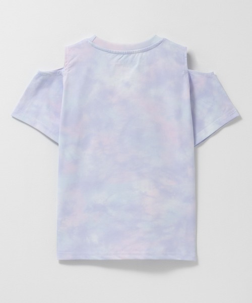 NAVY(ネイビー)の「NAVY ドライなラッシュガード仕様 ドライタッチ 肩あきTシャツ(Tシャツ/カットソー・キッズ・ブルーグリーン/ブラック/ミント/ピンク・120/130/140/160/150)」の5枚目の写真
