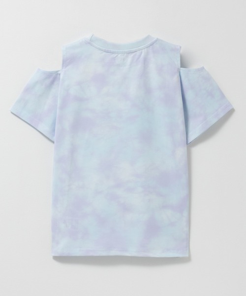 NAVY(ネイビー)の「NAVY ドライなラッシュガード仕様 ドライタッチ 肩あきTシャツ(Tシャツ/カットソー・キッズ・ブルーグリーン/ブラック/ミント/ピンク・120/130/140/160/150)」の6枚目の写真