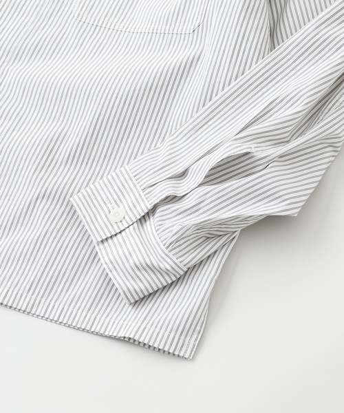 LEMAIRE(ルメール)の「LEMAIRE (ルメール) PYJAMA SHIRT/SH1177LF1409(シャツ/ブラウス・メンズ・アイボリー・MEDIUM/LARGE)」の4枚目の写真