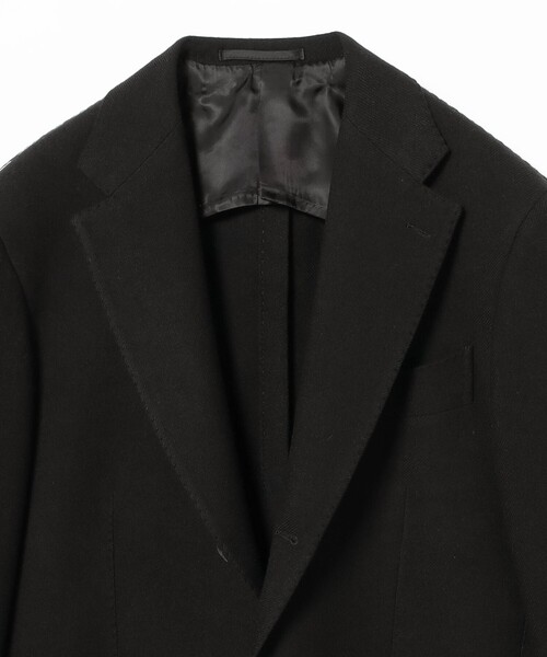 BRILLA per il gusto（ブリッラペルイルグースト）の「LORO PIANA FABRIC ストレッチウール ソリッド ジャケット（その他アウター・メンズ・ブラック・48/46/44）」の4枚目の写真