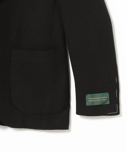 BRILLA per il gusto（ブリッラペルイルグースト）の「LORO PIANA FABRIC ストレッチウール ソリッド ジャケット（その他アウター・メンズ・ブラック・48/46/44）」の5枚目の写真