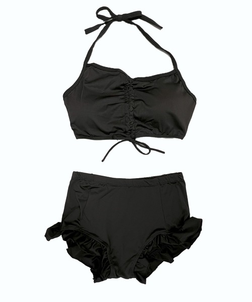 rienda suelta水着3点セット　SizeMグレー セール】体型カバー水着3点セット（水着）｜Blanc de Blue