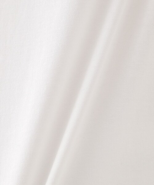 THE SHOP TK (ザ ショップ ティーケー )の「フレンチ袖プルオーバー【毛玉になりにくい/接触冷感/UV/洗濯機OK】(Tシャツ/カットソー・レディース・オフホワイト/ブラック/ライトパープル/ワインレッド・12/13)」の9枚目の写真