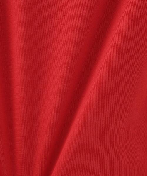 THE SHOP TK (ザ ショップ ティーケー )の「フレンチ袖プルオーバー【毛玉になりにくい/接触冷感/UV/洗濯機OK】(Tシャツ/カットソー・レディース・オフホワイト/ブラック/ライトパープル/ワインレッド・12/13)」の16枚目の写真