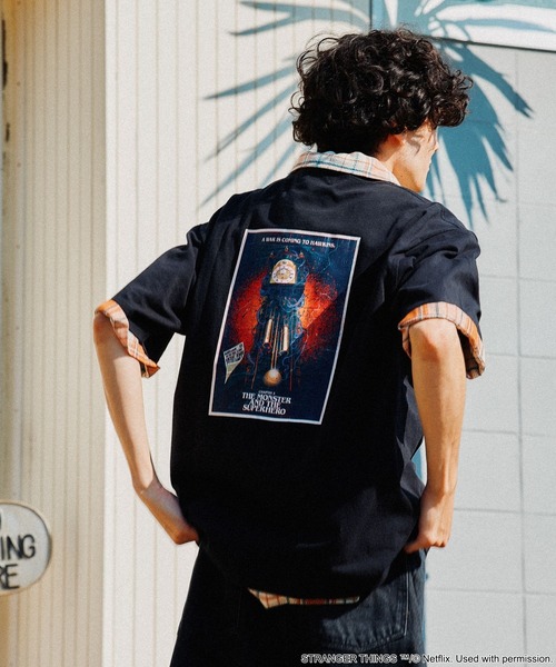 STRANGER THINGS】コラボ アソートプリントTシャツ season3（T