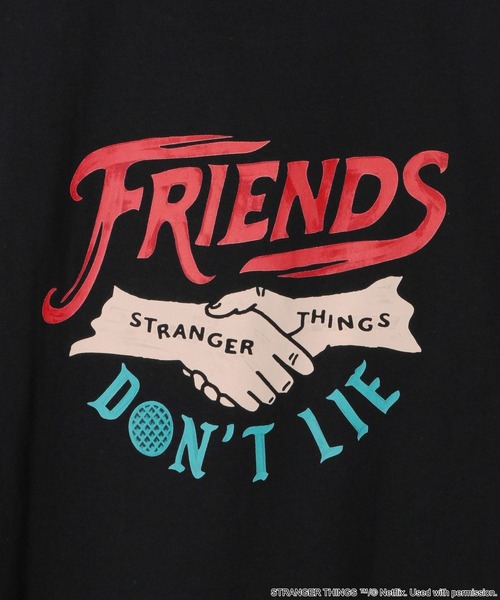 niko and...(ニコアンド)の「【STRANGER THINGS】コラボ アソートプリントTシャツ season3(Tシャツ/カットソー・メンズ・その他2/その他1/ブラック/オフホワイト・LARGE/MEDIUM)」の9枚目の写真