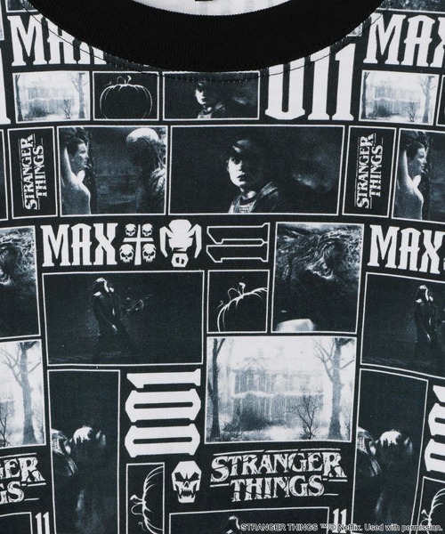niko and...(ニコアンド)の「【STRANGER THINGS】コラボ アソートプリントTシャツ season3(Tシャツ/カットソー・メンズ・その他2/その他1/ブラック/オフホワイト・LARGE/MEDIUM)」の10枚目の写真