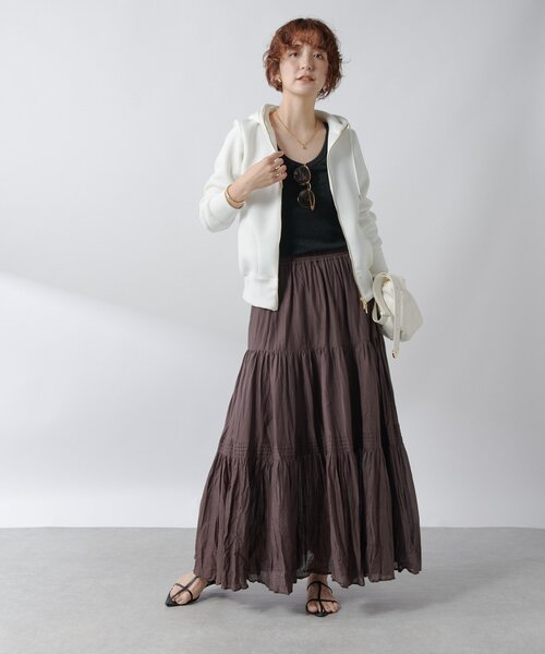 RIVE DROITE(リヴドロワ)の「【2WAY仕様】アーチクロスボディバッグ(ボディバッグ/ウエストポーチ・レディース・ブラック/ブラウン/アイボリー・FREE)」の9枚目の写真