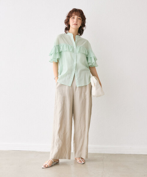 RIVE DROITE(リヴドロワ)の「【2WAY仕様】アーチクロスボディバッグ(ボディバッグ/ウエストポーチ・レディース・ブラック/ブラウン/アイボリー・FREE)」の10枚目の写真