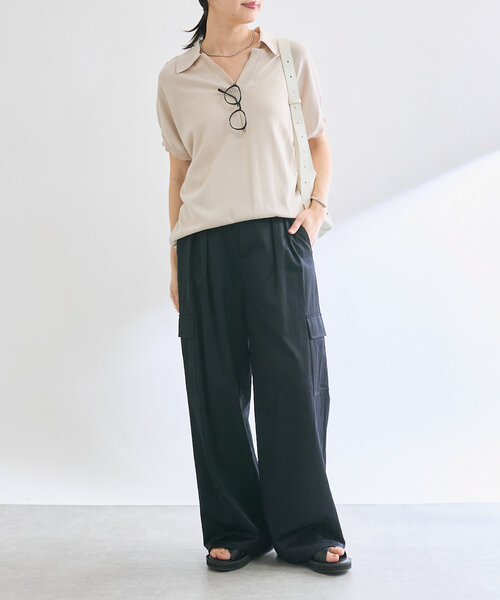 RIVE DROITE(リヴドロワ)の「【2WAY仕様】アーチクロスボディバッグ(ボディバッグ/ウエストポーチ・レディース・ブラック/ブラウン/アイボリー・FREE)」の22枚目の写真