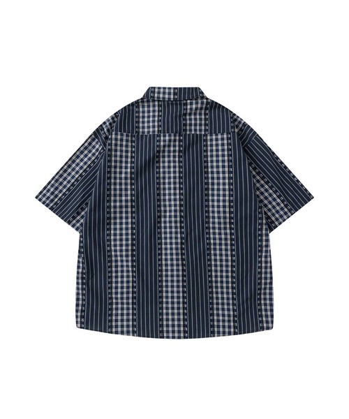 未使用級】 TTT MSW KIMONO STRIPE SHIRT ストライプ