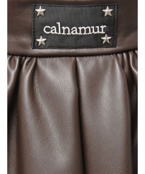 CALNAMUR（カルナムール）の「フェイクレザーバルーンミニスカート（スカート・レディース・ブラック/ブラウン/アイボリー・FREE）」の10枚目の写真